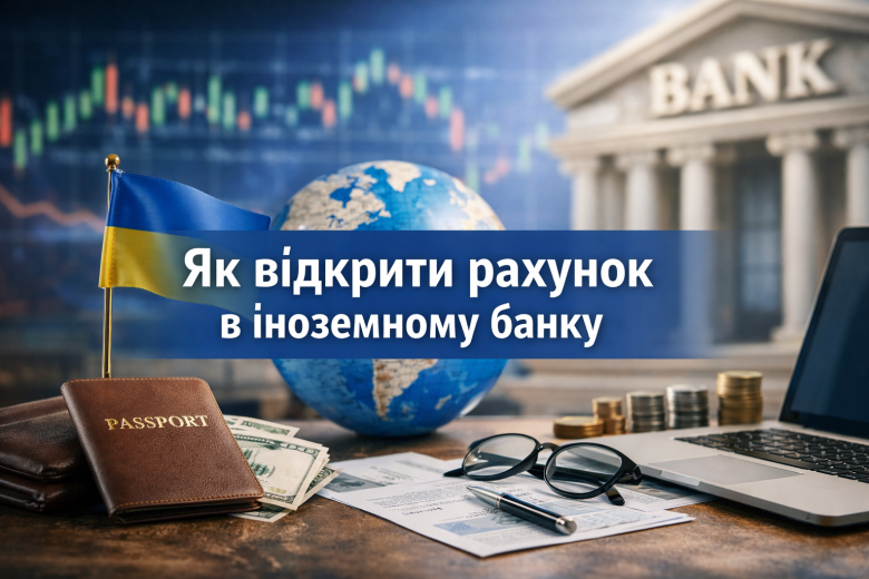 Як відкрити рахунок в іноземному банку
